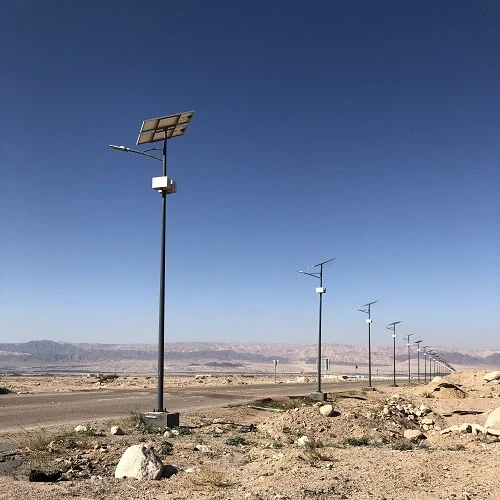 Coal Fire Power Plant200W Integrated All In One Solar Street Light